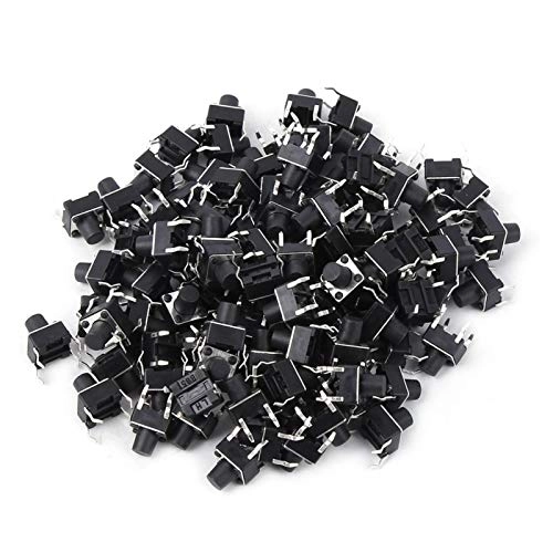 CAVP9LYUS Momentary Tactile Button Switch - 100 pcs