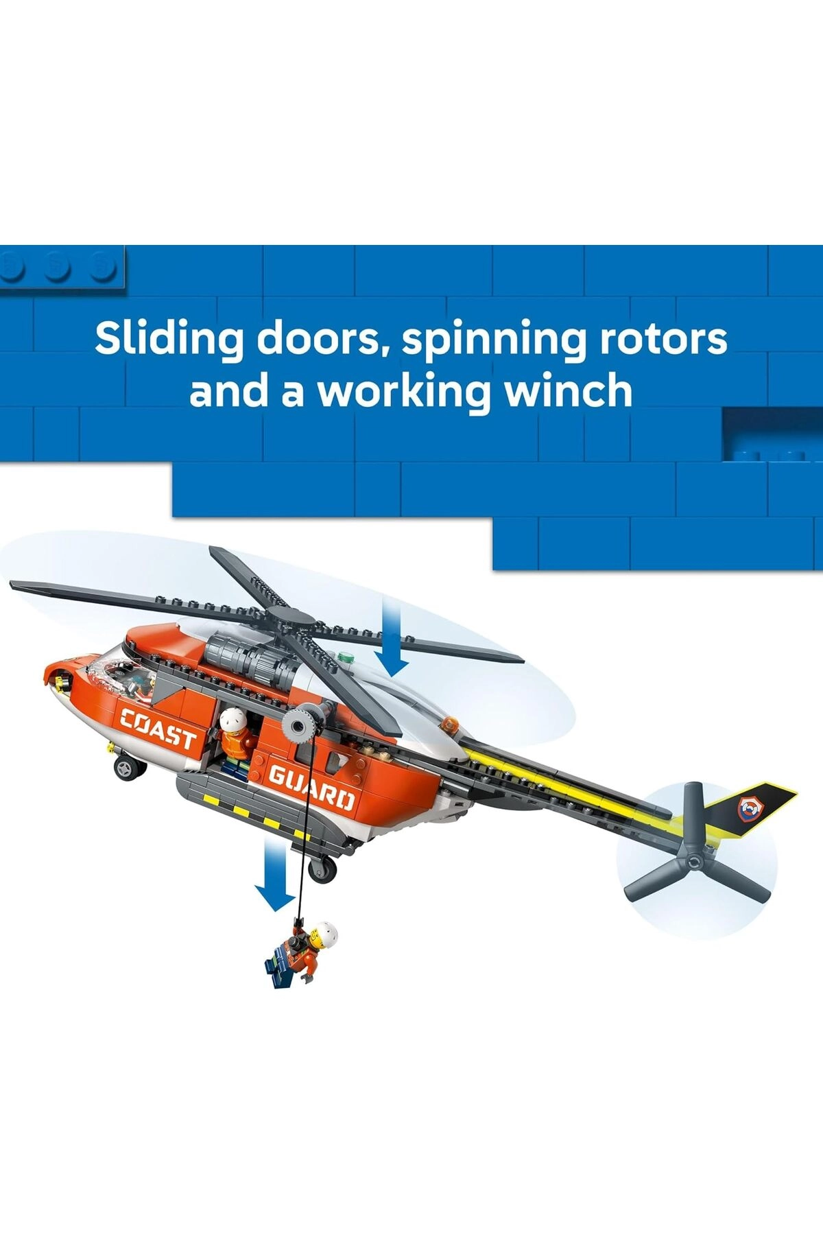City Coast Guard Helicopter (60503)