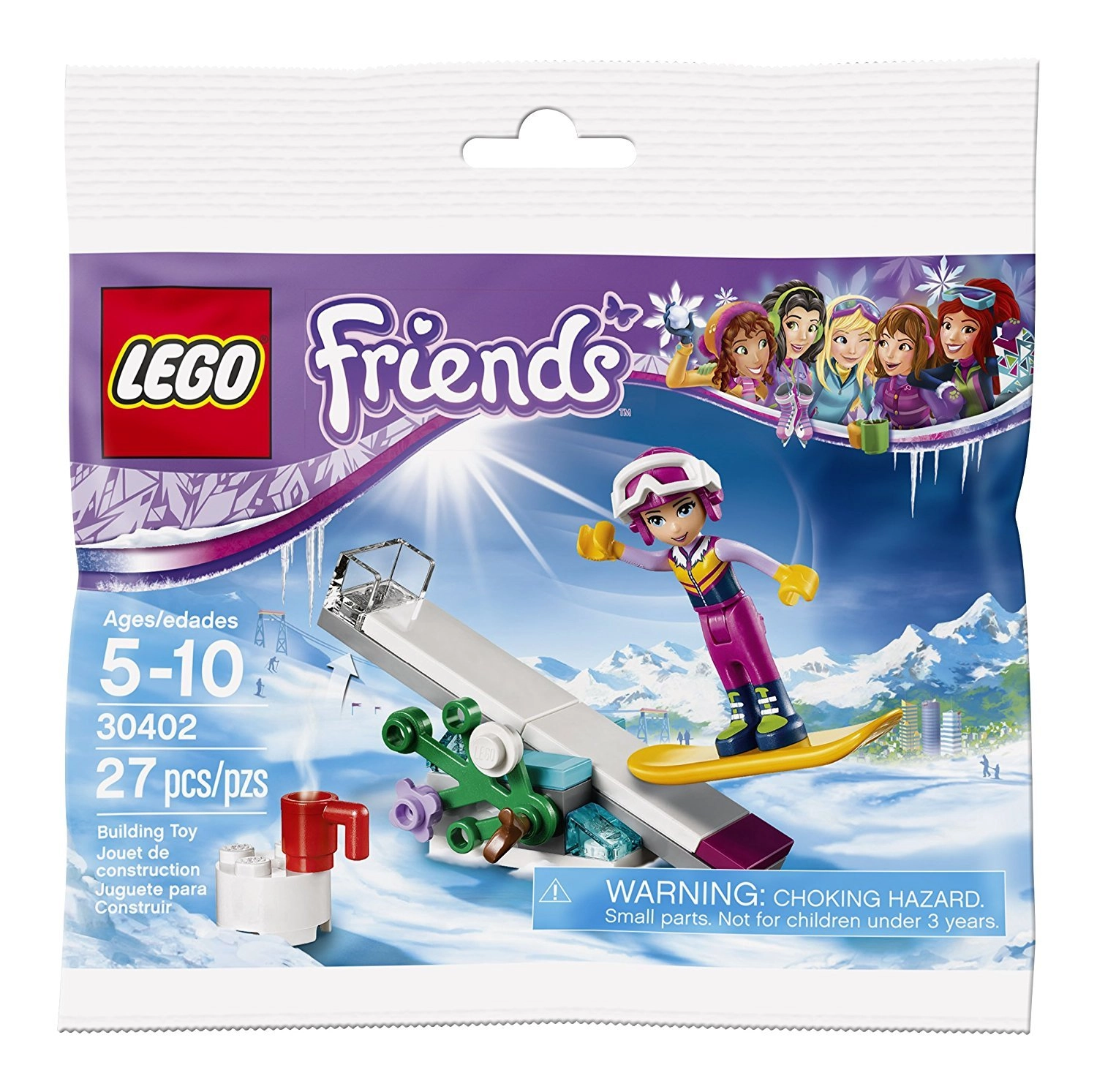 LEGO FRIENDS Snowboard Tricks (30402) - Polybag
