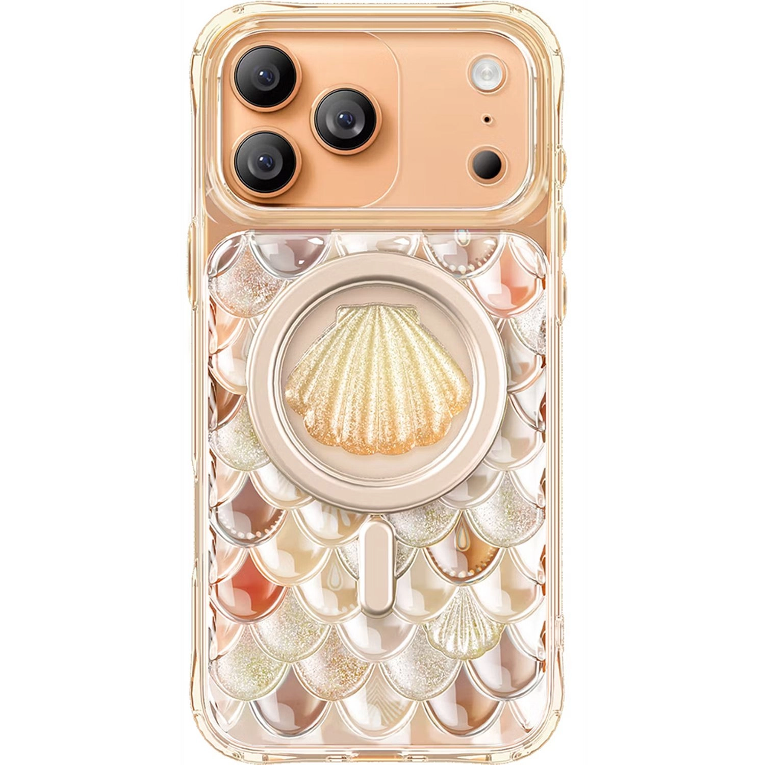 Pearl 3D Ocean Case with MagSafe for iPhone 17 Pro