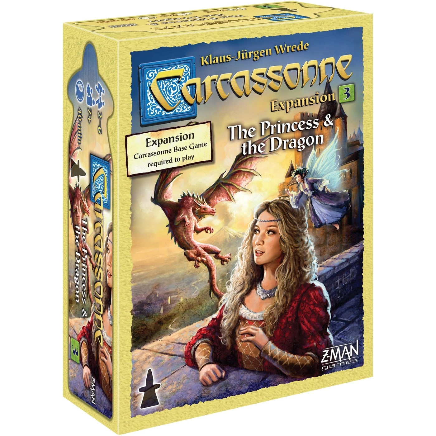 Carcassonne: The Princess & The Dragon - Strategy Game
