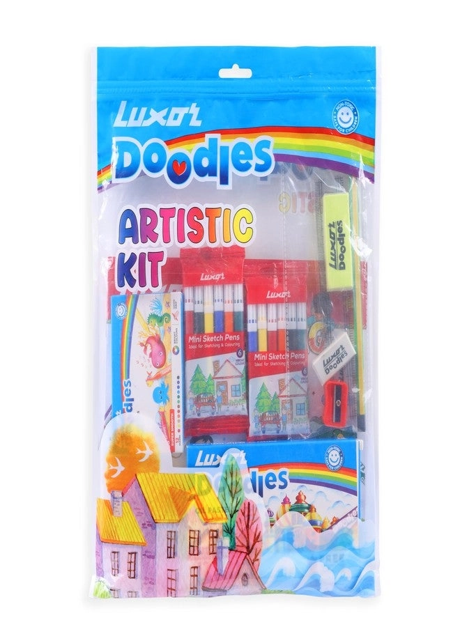Luxor Doodles Super Combo Art Set