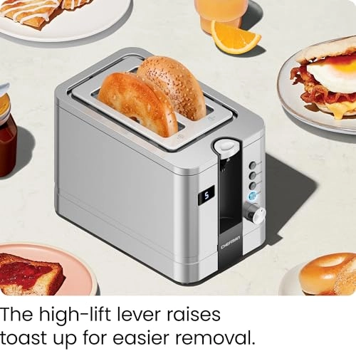 Stainless Steel Toaster - 2 Slice