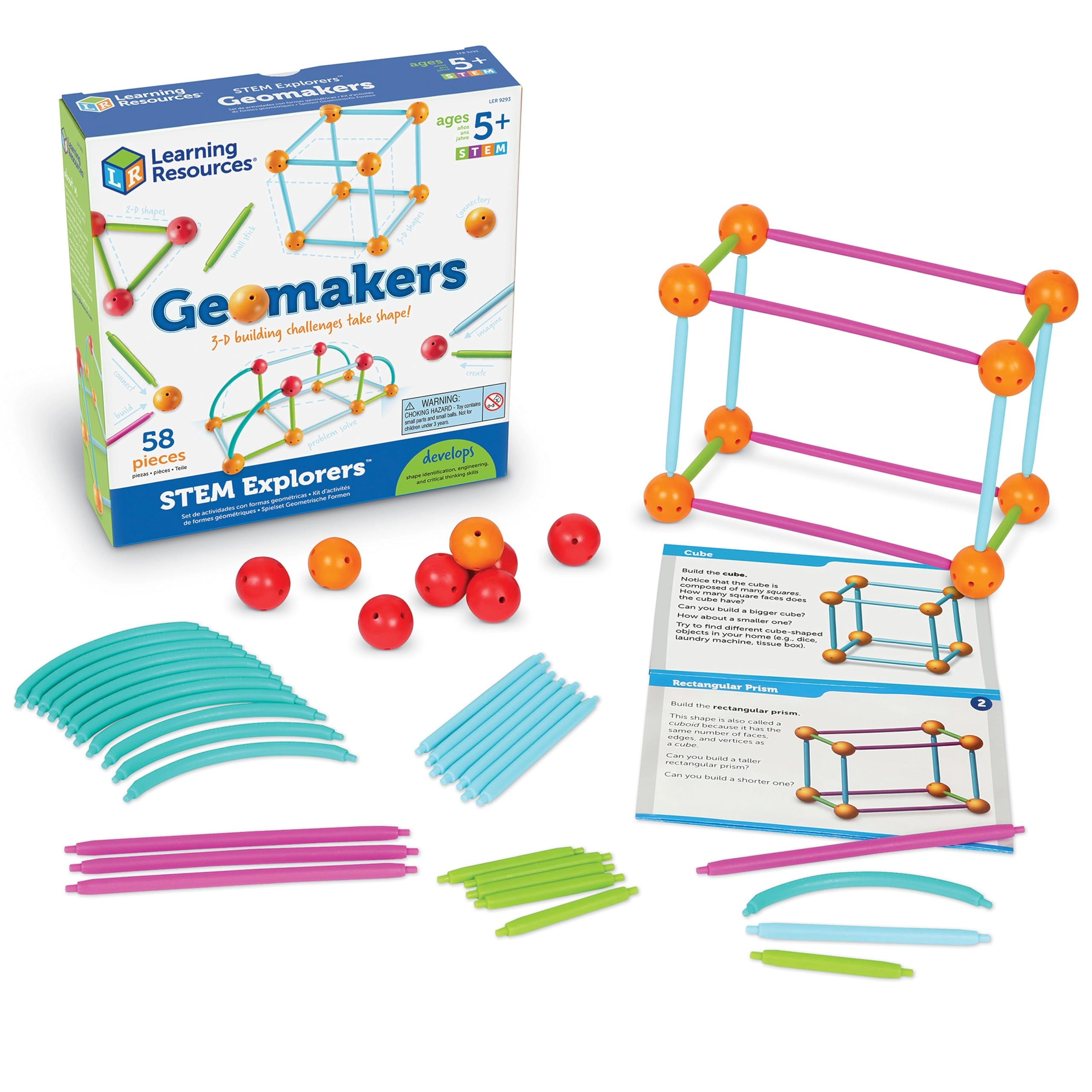 Geomakers - 5+ 58 pieces