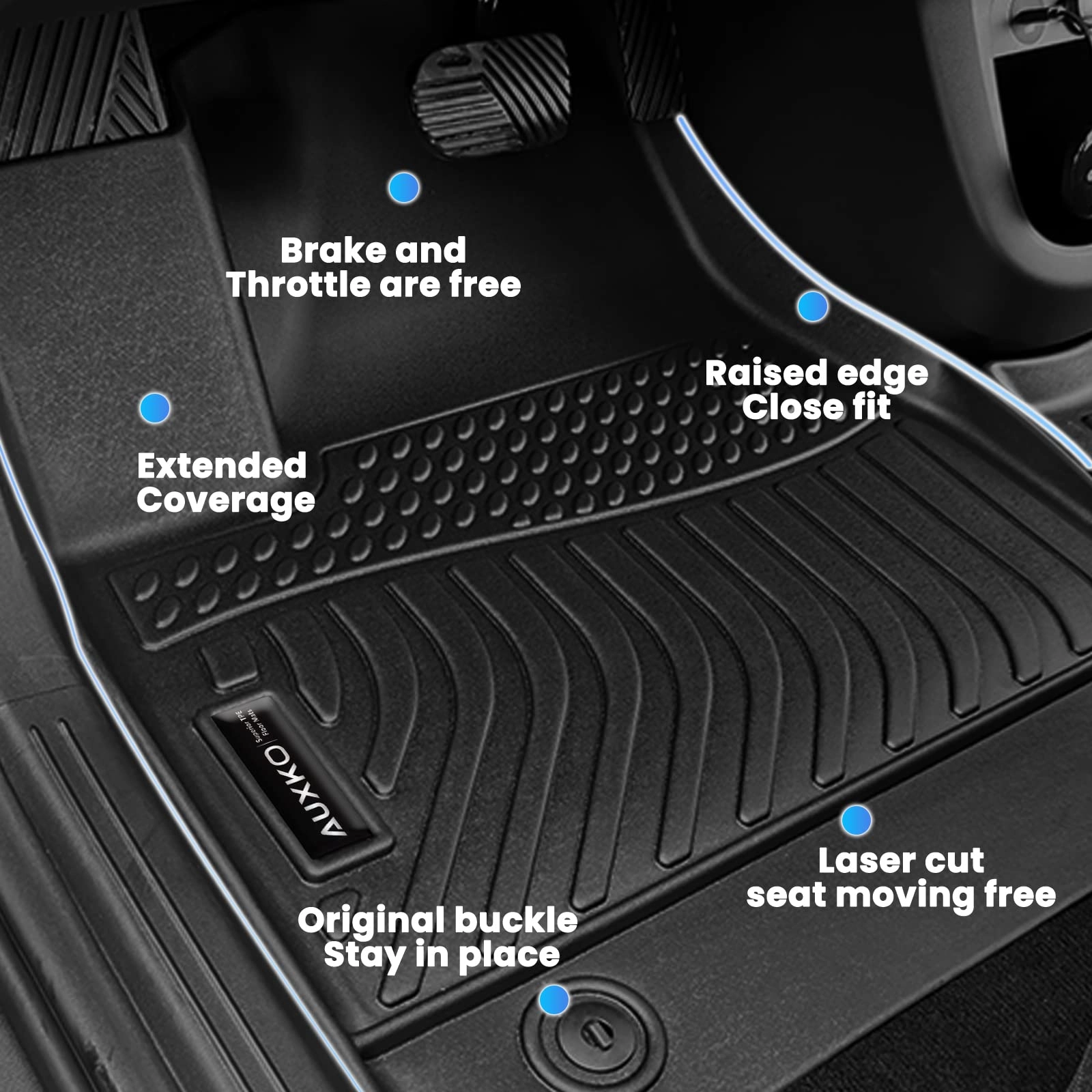 All Weather Floor Mats - Honda Accord 2018-2022
