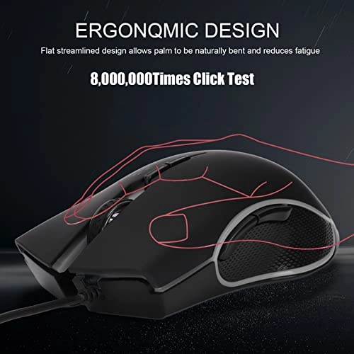 D2 Ergonomic RGB Gaming Mouse - Wired