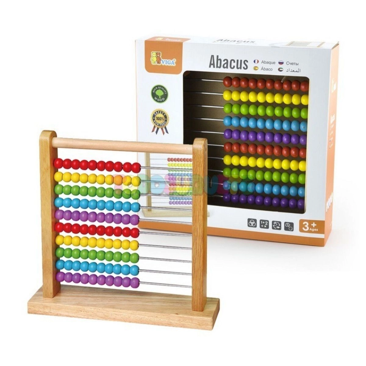 Wooden Abacus - 3+ Years