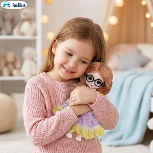 Fashion Doll - Long Hair Glasses Korean Ages 3+