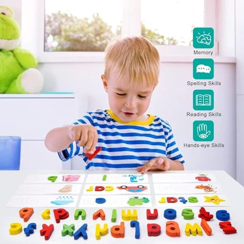 See & Spell - 3–6 80 pieces