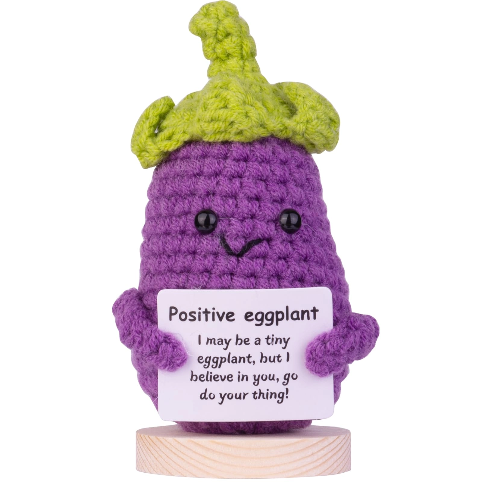 CoFuBcad Eggplant Doll - 5 cm Plush