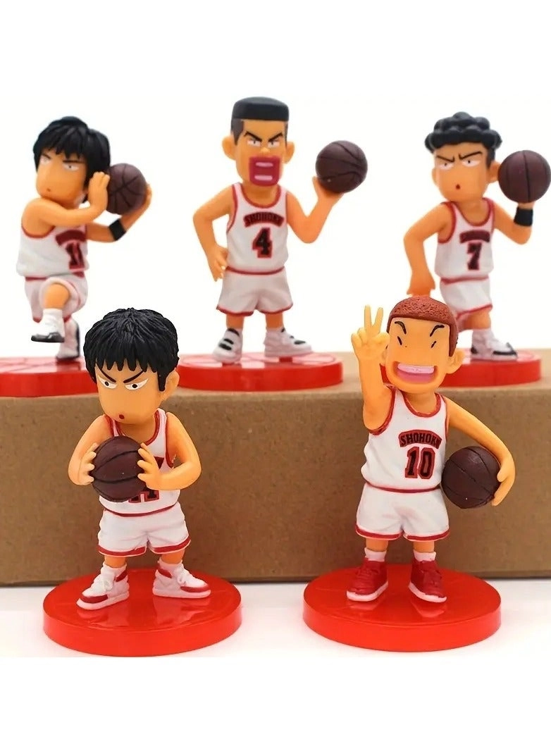 Goolsky Cartoon Anime Figures - 5 Pieces Set