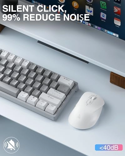 SM66 Silent Dual-Mode Mouse - Wireless