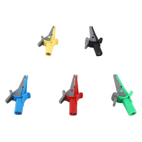 Battery Electrical Test Clamp/Holder - 10A 600V 4mm