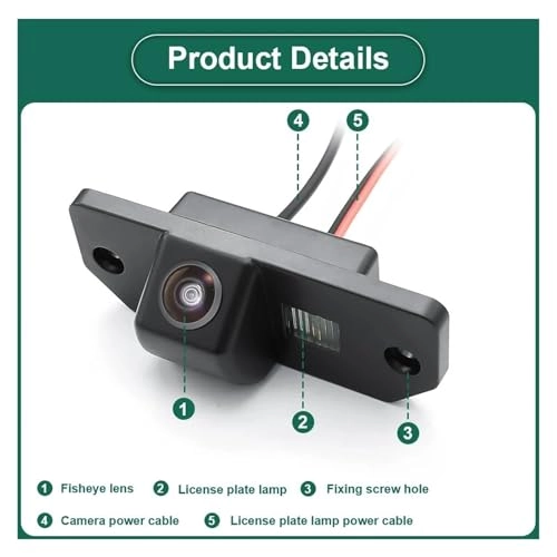 Rear View Camera - Night vision 1280*720P