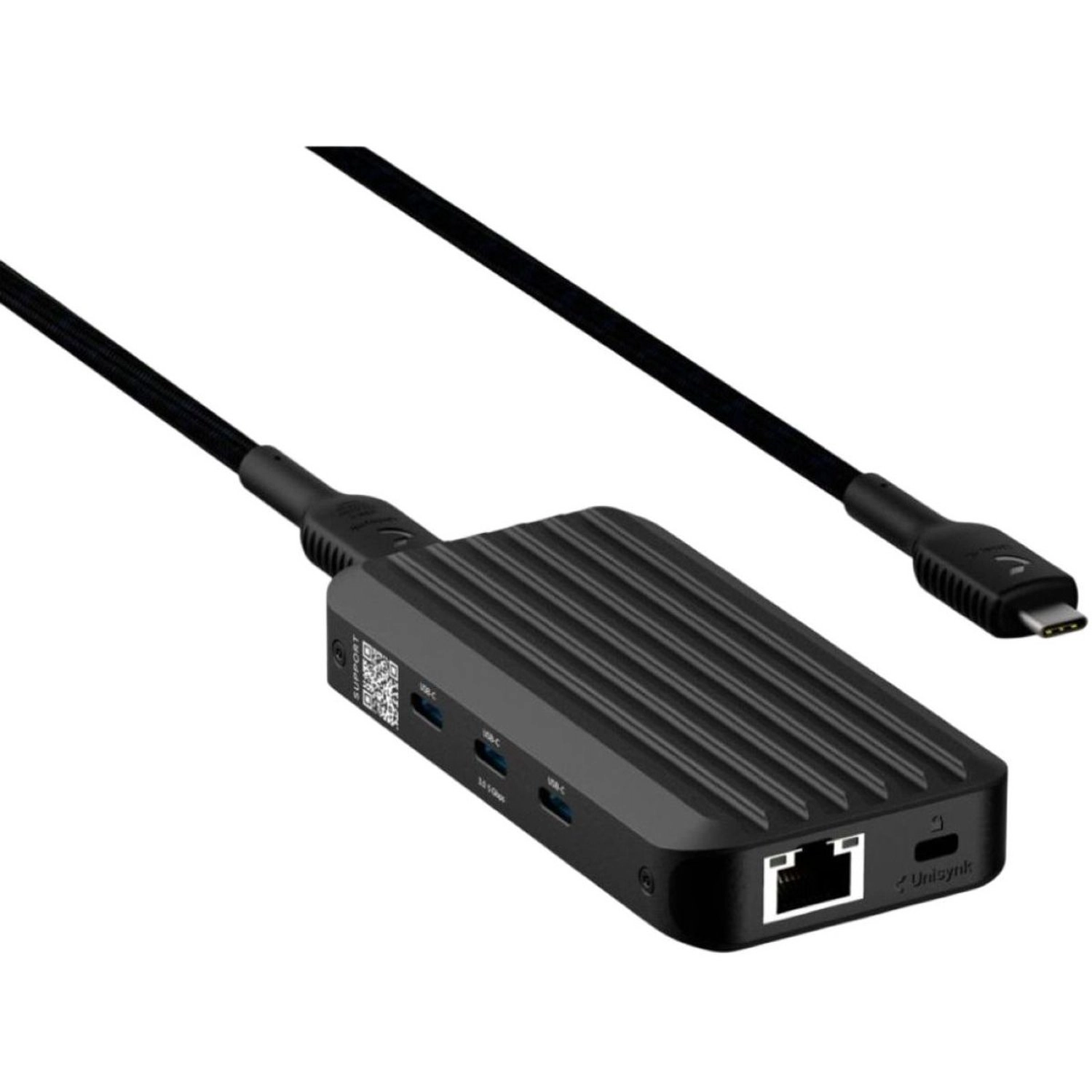 Unisynk 8 Port USB-C Hub - HDMI Grey