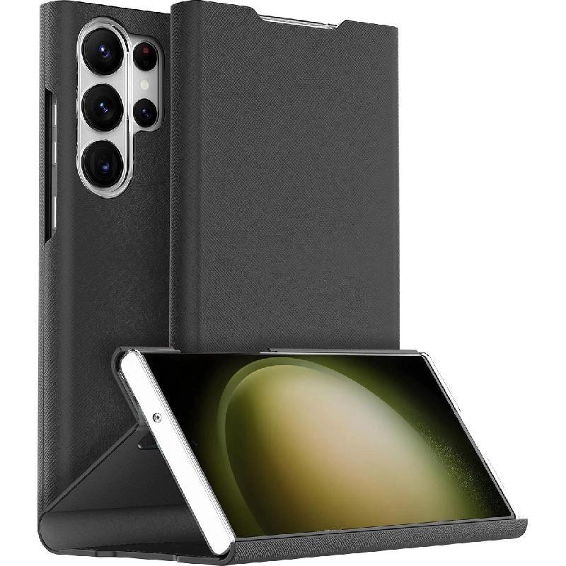 Bonnet Stand Flip Cover for Samsung Galaxy S25 Ultra