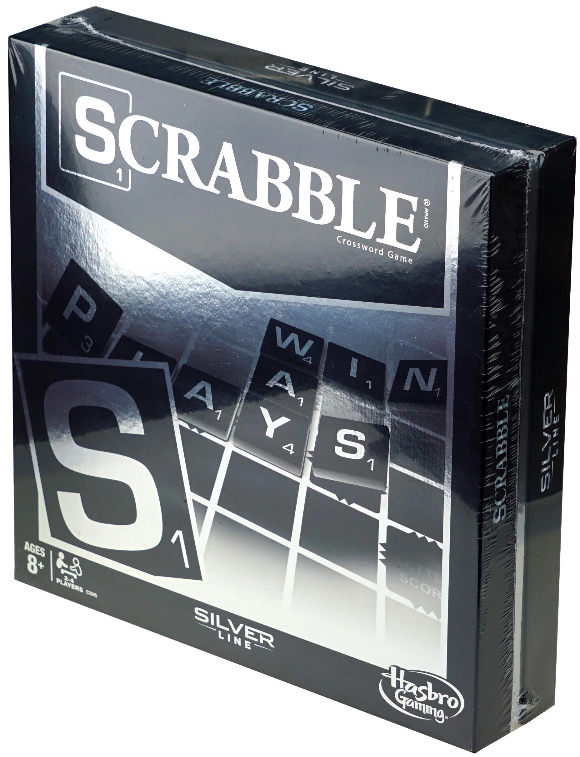 Hasbro Scrabble: Silver Line Edition