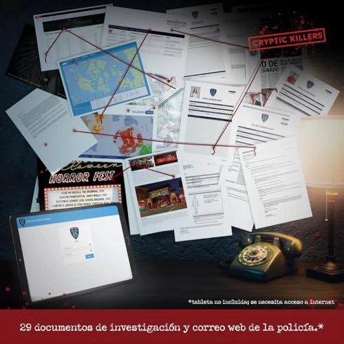 Juego de Asesinato y Misterio: Investigación del expediente de un Caso (Spanish)