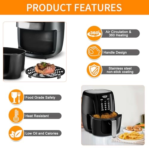 Air Fryer Rubber Feet - Rubber 4 pieces