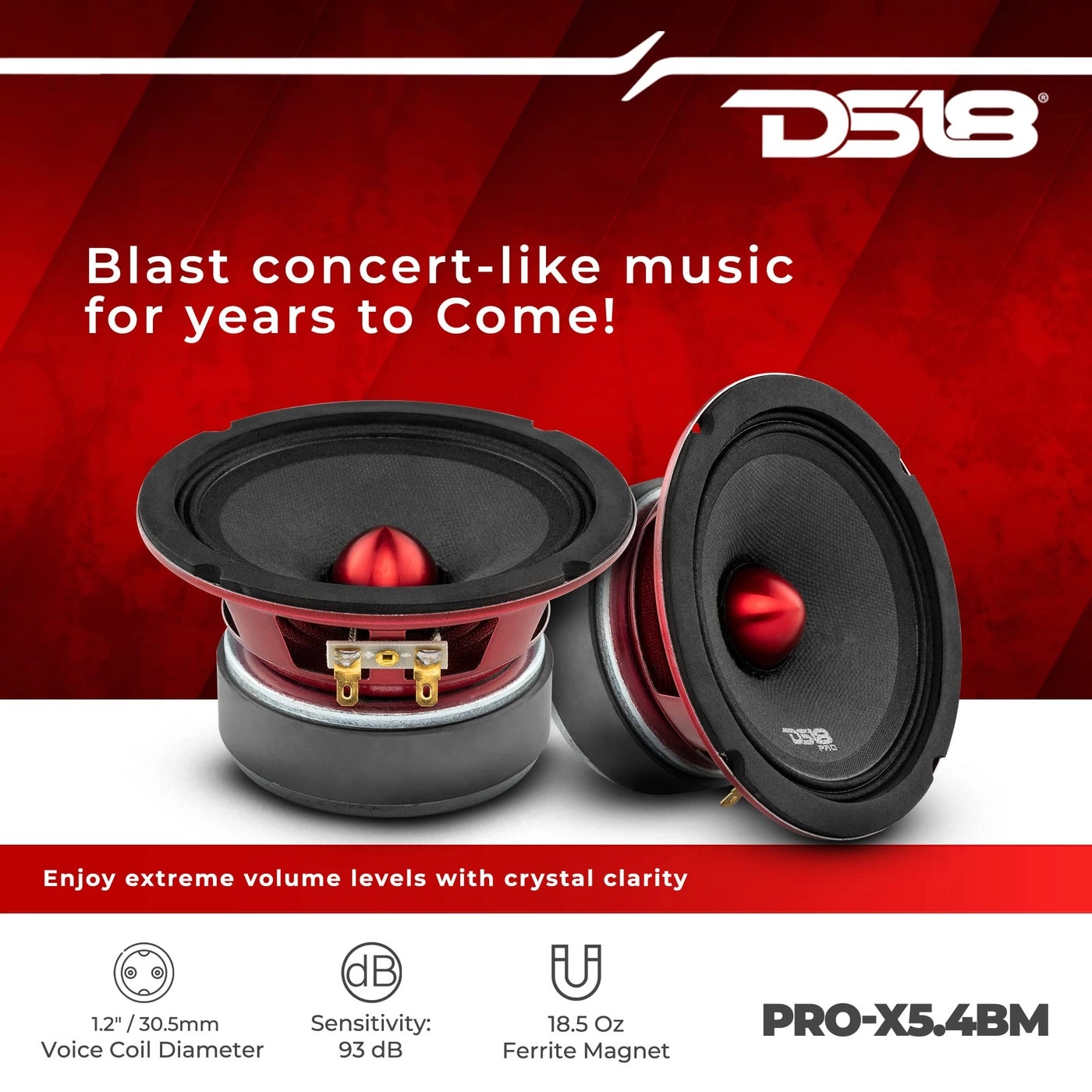 PRO-X5.4BM - 5.25" Midrange