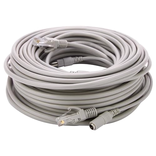 Cat 5 and power extension two-in-one cable - 20m