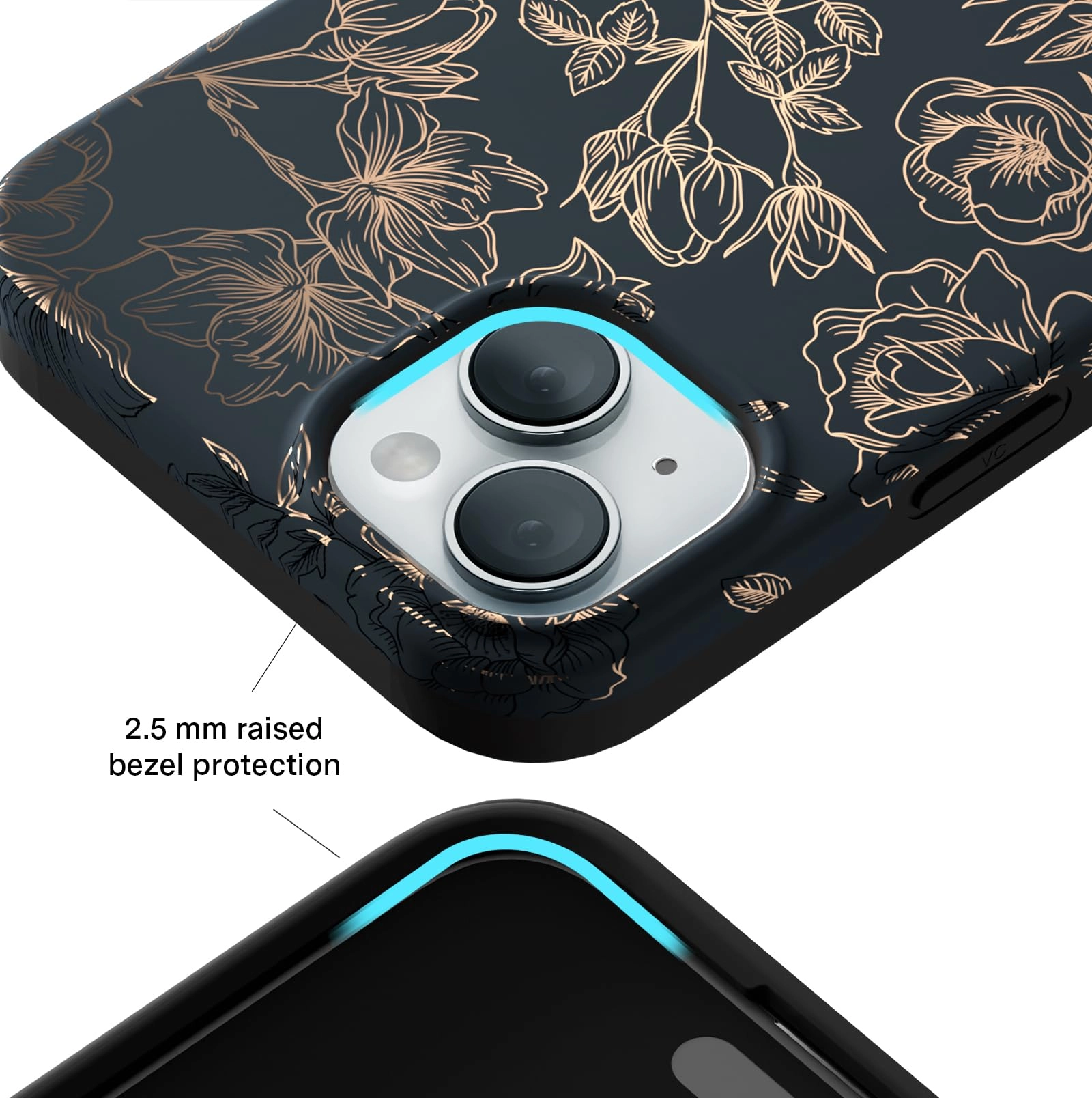 iPhone 15 Plus Case - Thermoplastic Polyurethane Basic Case with MagSafe for iPhone 15 Plus