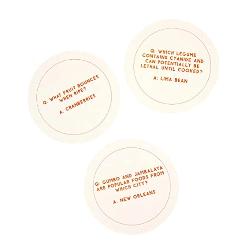 80 Dishes Food Trivia Game - English 5 years and up