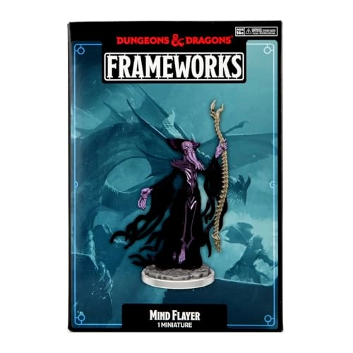 Mind Flayer - D & D Frameworks W1 - Unassembled Unprimed