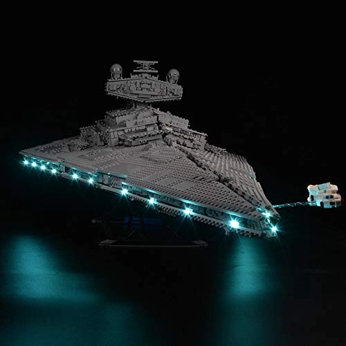 LED Lighting Kit for LEGO Imperial Star Destroyer 75252 - Plastic 5V
