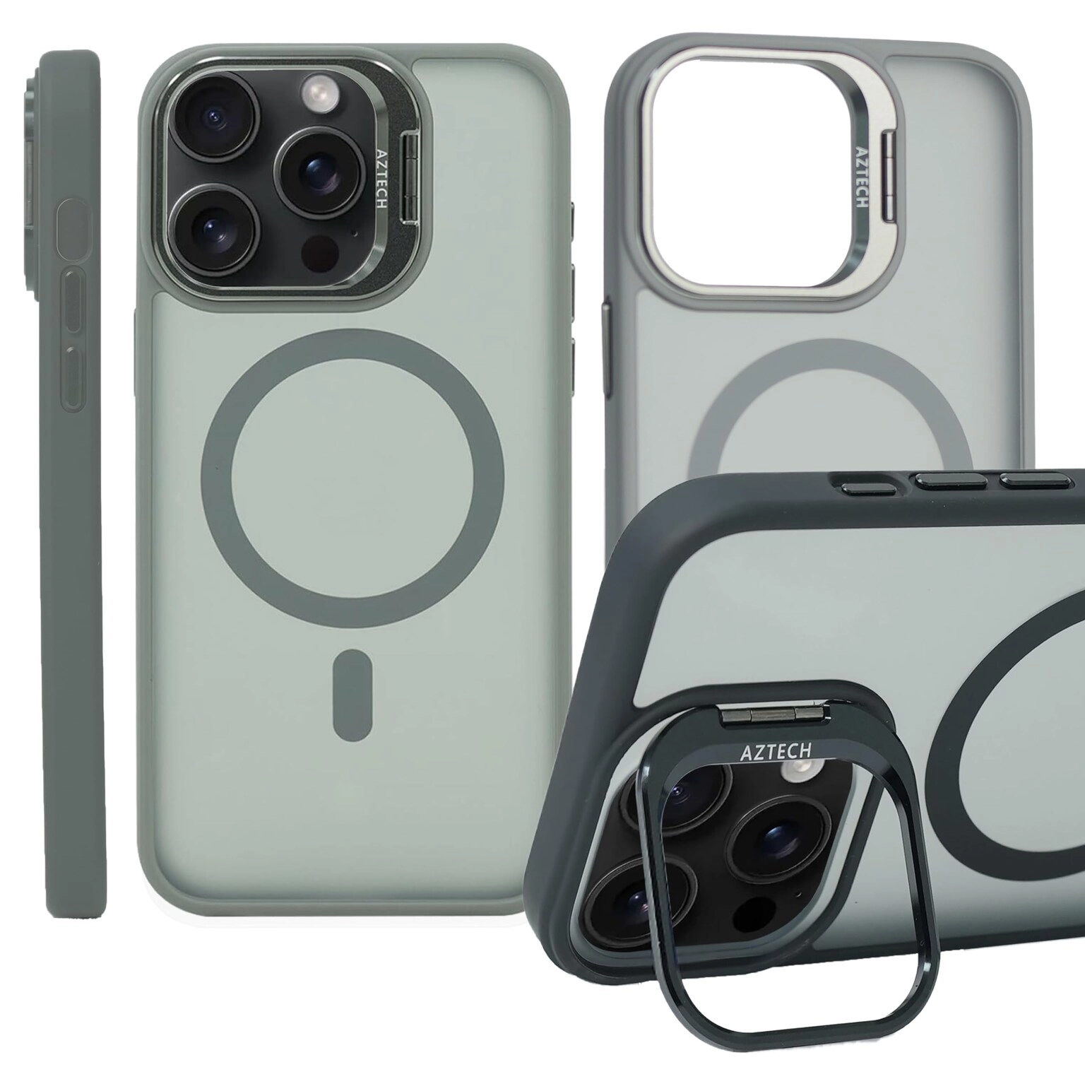 Aztech Classic Hybrid HaloLock Case with MagSafe for iPhone 14 Pro