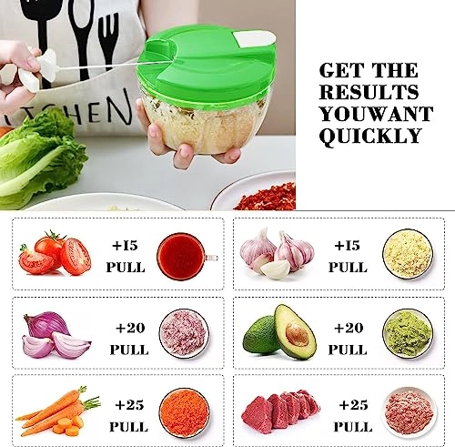 Manual Food Chopper - 520 Millilitres