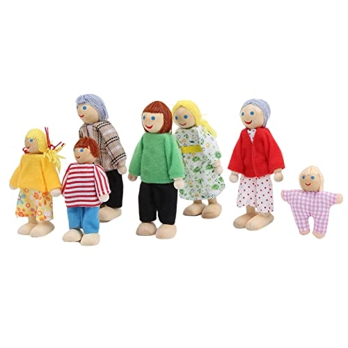Family Puppets - Pine 7 Wood