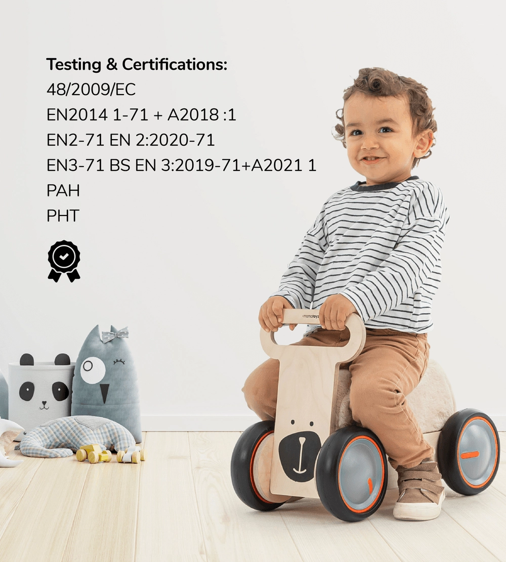 Drive Me Soft Bear - Walker Natural Birch