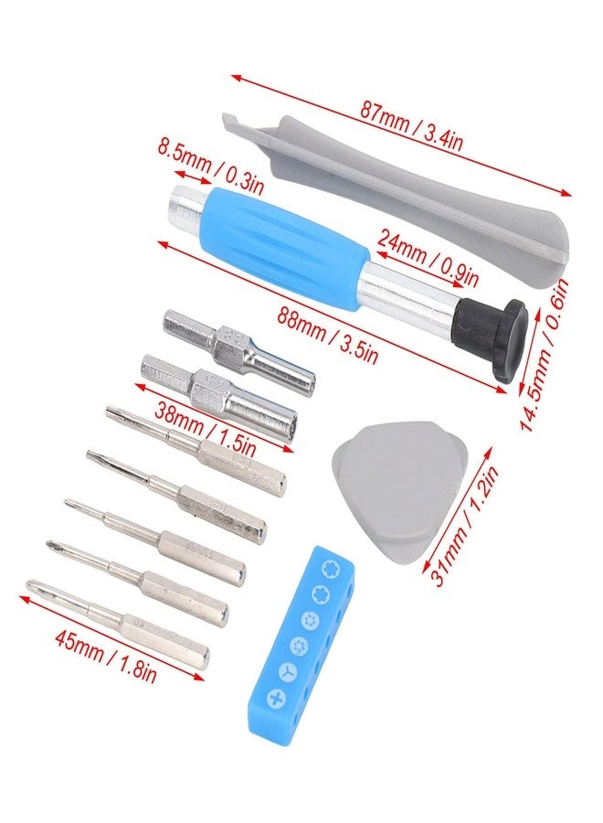 Screwdriver Set - 3.8mm 4.5mm Security Bit T8 T6