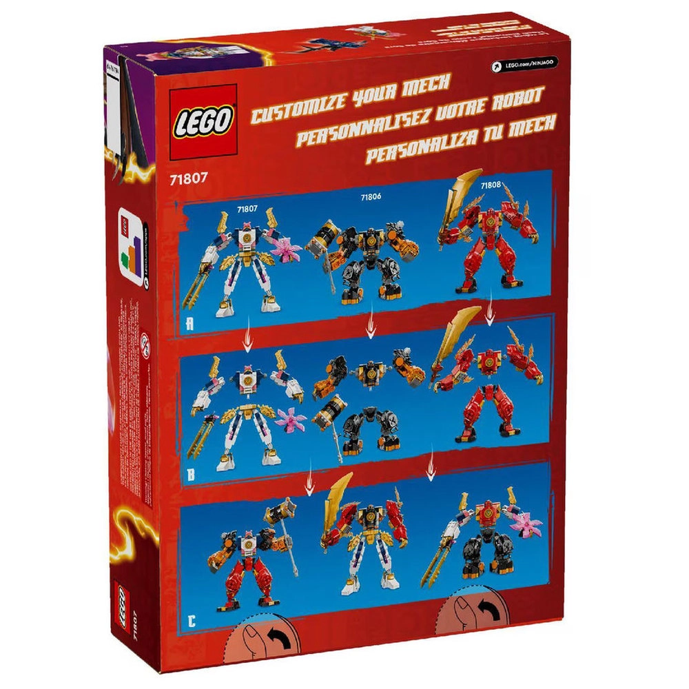 LEGO NINJAGO Sora's Elemental Tech Mech (71807)