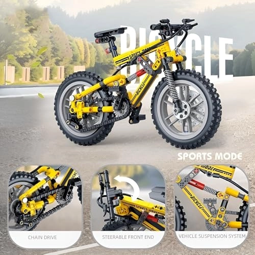 Technik Bicycle Building Blocks Set - 240 pcs