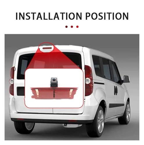 AHD 1080P Gold Lens Brake Light Rear View Reverse Camera - Night vision Wire 1080P