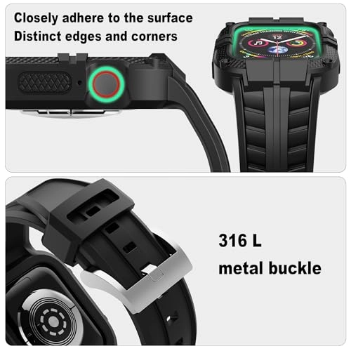 Rugged Watch Band for Apple Watch Series 9 - 44mm