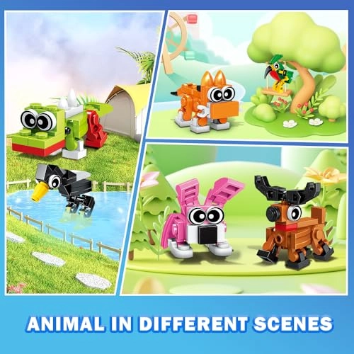 Animals Building Block Toy Set - Animals 25 pcs