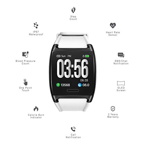 ID101HRW - Blood Press Heart Rate Monitor Activity Tracker