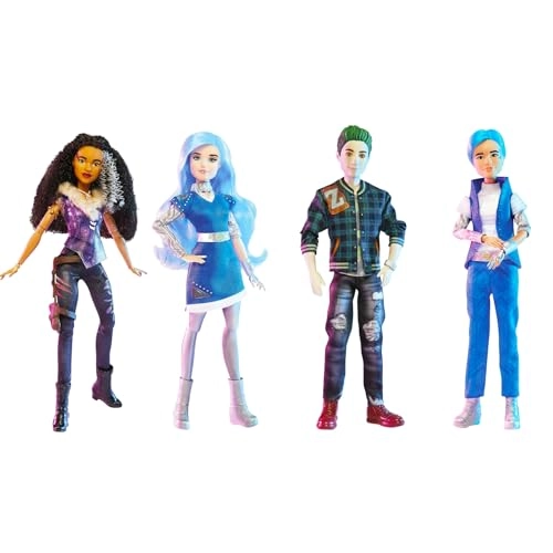 Zed Doll + Addison Doll + A-spen Doll + Willa Doll - Ages 3+