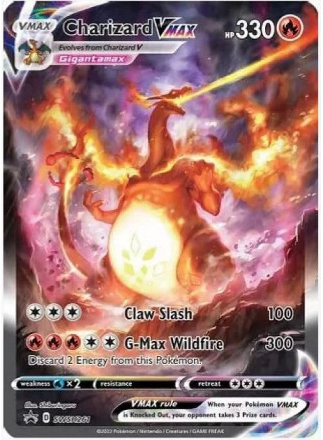 Pokémon Charizard VMAX SWSH261 - 1X + Toploader