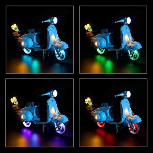 Vespa 125 10298 - LED Lighting Set for LEGO Vespa 125 10298 RC version