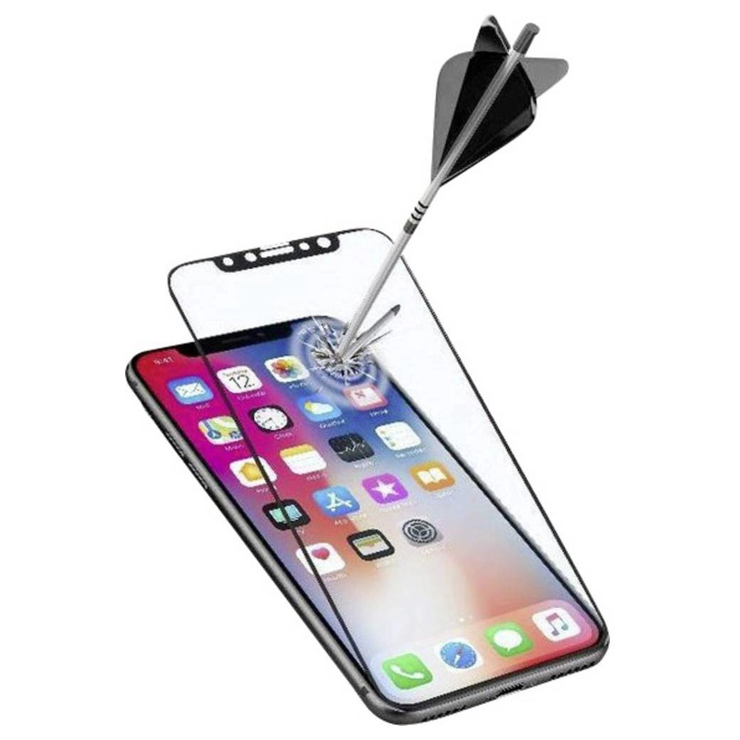 Clear Corning Glass Screen Protector for iPhone X