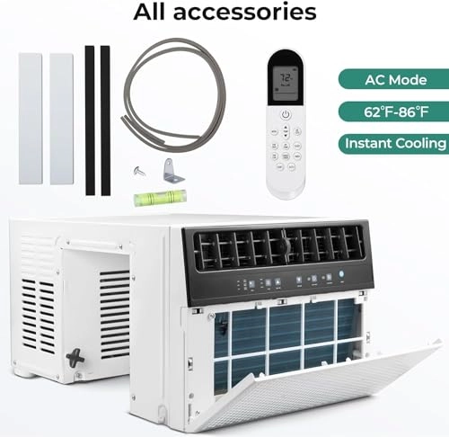 U-Shaped Window Air Conditioner - 10,000 BTU