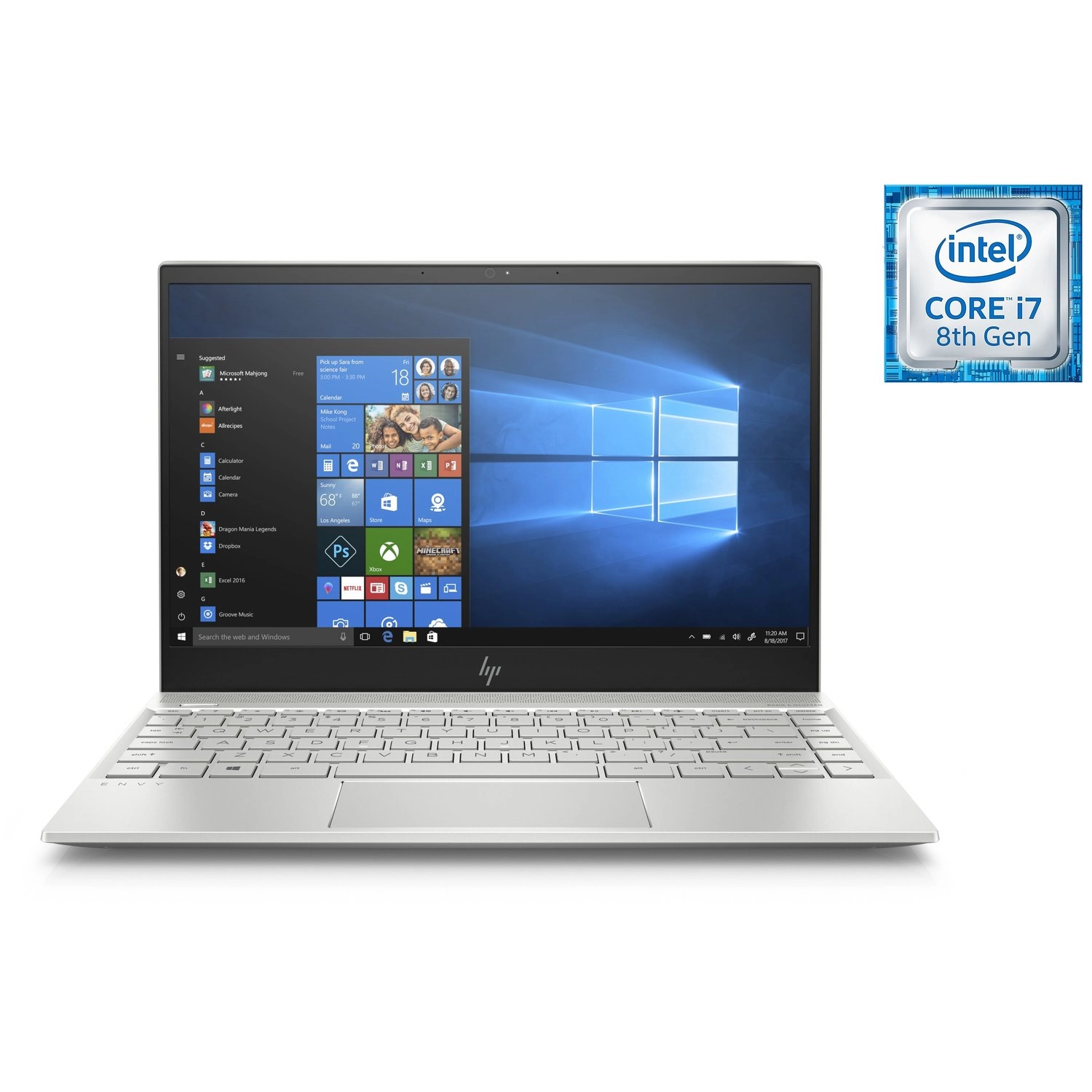 HP ENVY 13 - 13.3'' Core i7-8565U 16GB DDR4 1024GB HDD