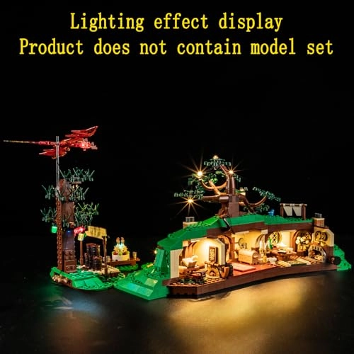 LED Light Kit for LEGO Icons The Lord of The Rings: The Shire 10354
