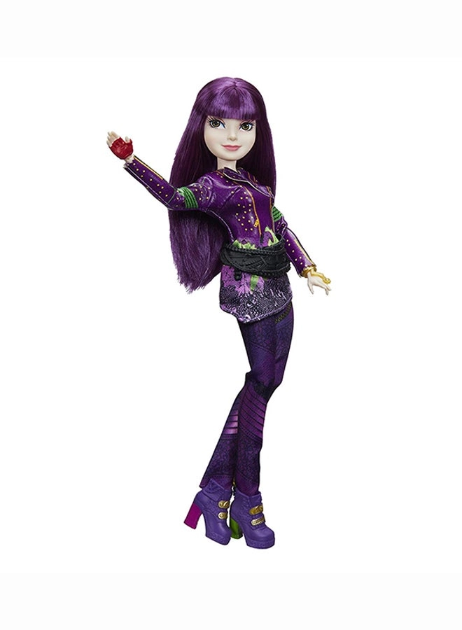 Mal Doll - 5.84 in Purple/Black/Beige Ages 6+