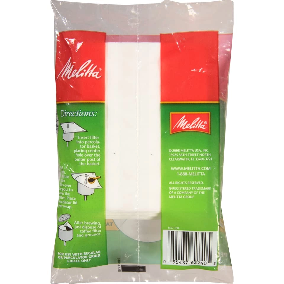 627402 Super Premium Wrap Around Coffee Filters - 4-Pack 40 Count