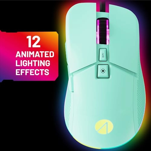 7-Button LED Gaming Mouse - USB